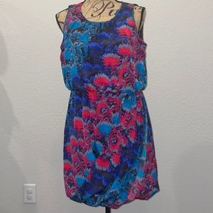 Banana Republic Red, Green, & Blue Dress Sz 8